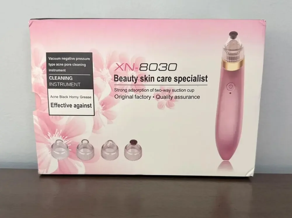 Electric Facial Pore Cleaner Blackhead Vacuum Suction Remover NEW